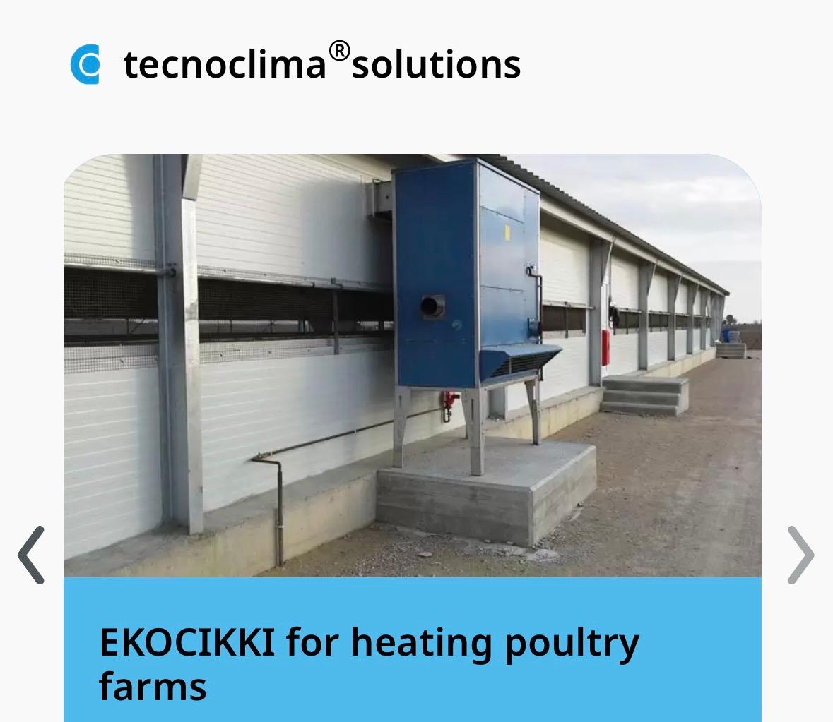 Tecnoclima equipment media